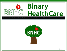Tablet Screenshot of binaryhealthcare.com